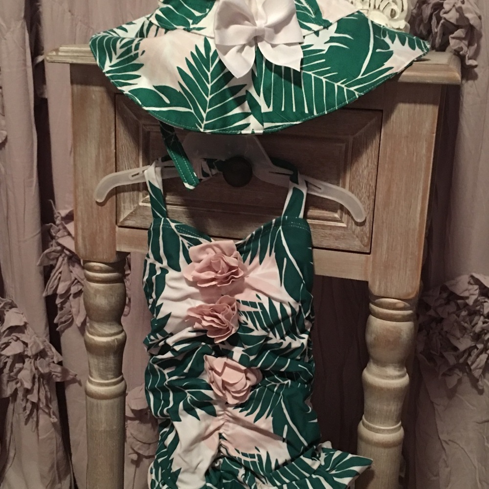 Janie and Jack one piece and hat